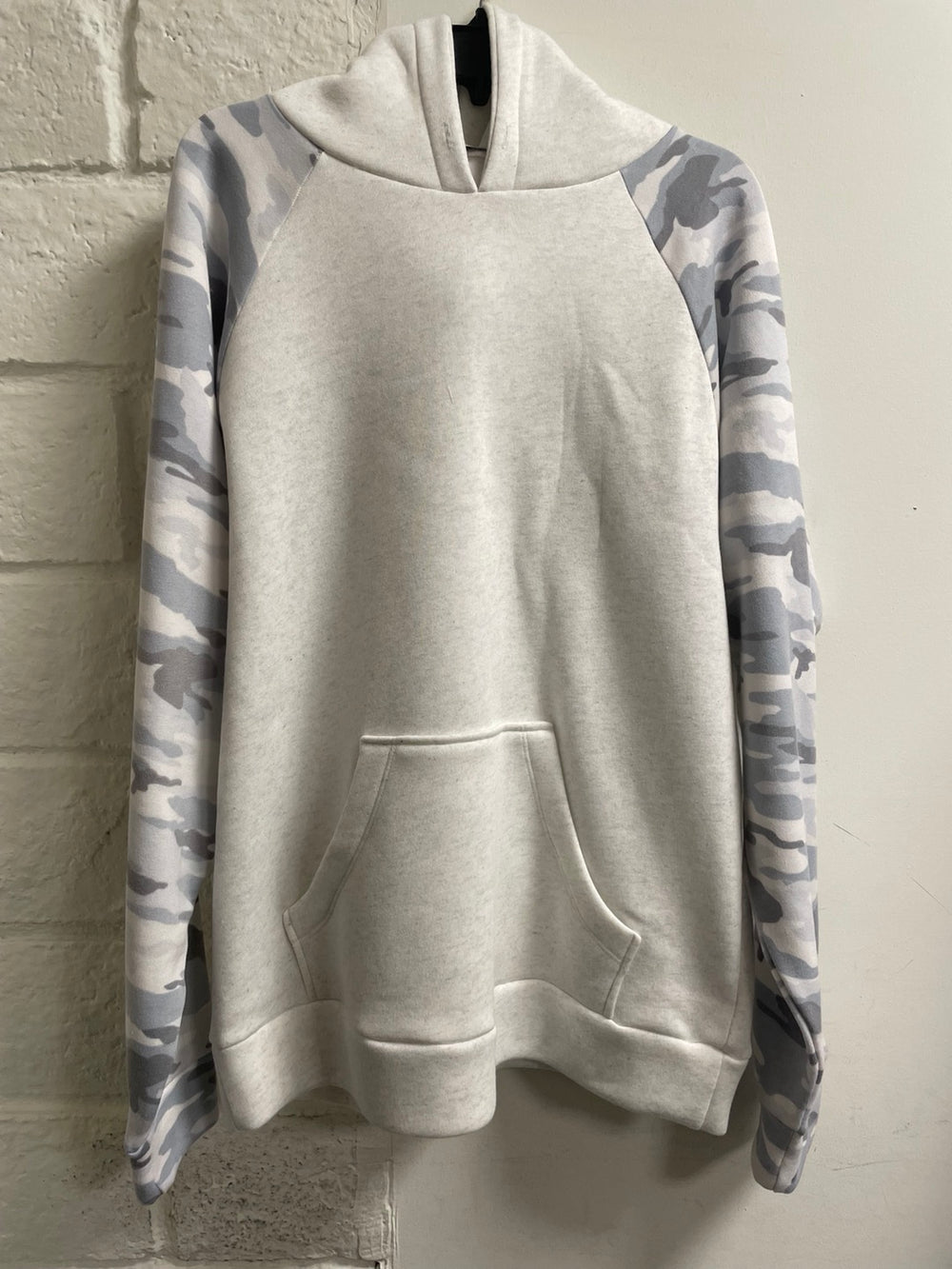 Camo Sleeve Raglan Hoodie