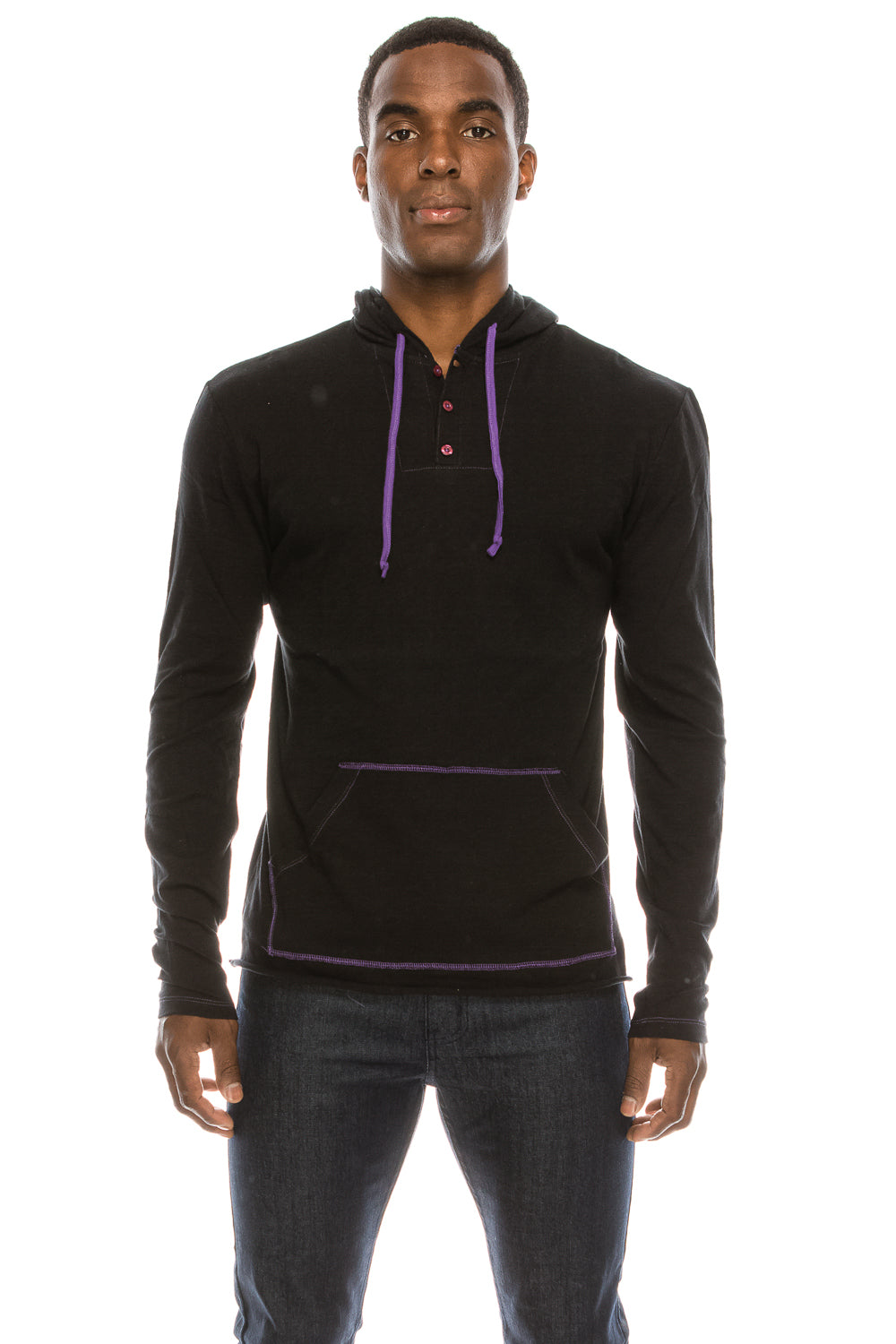 Men's Flicker Cotton Slub Hood