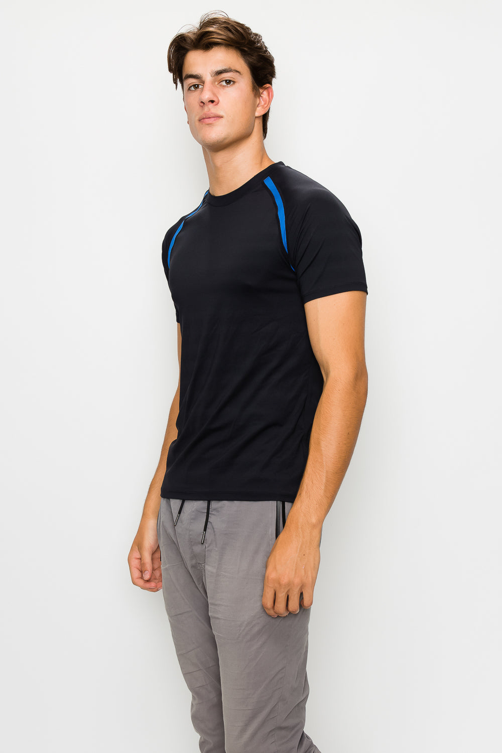 Zamong Men's Short Sleeve Running Top