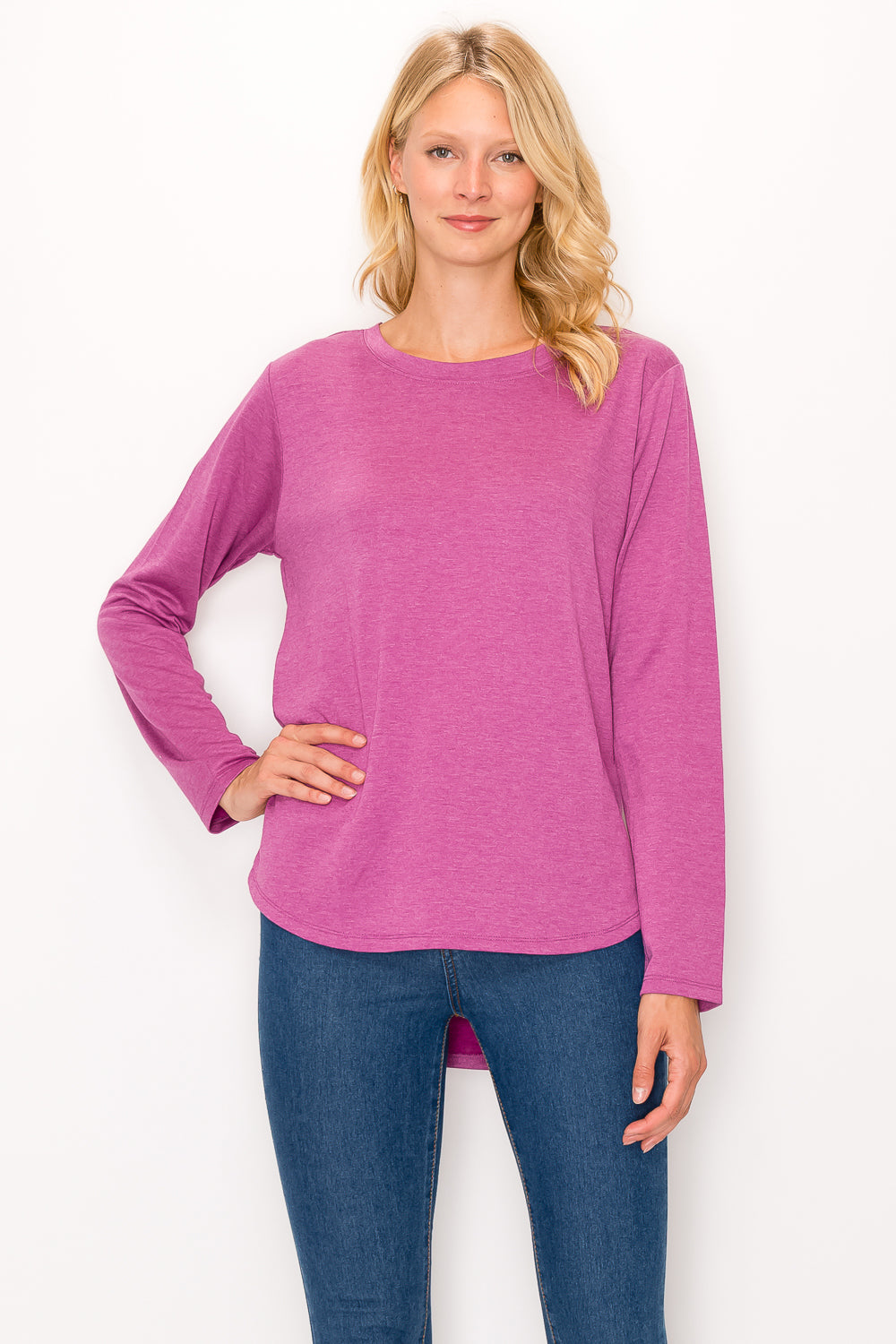 Long Sleeve Crew Neck T-Shirt