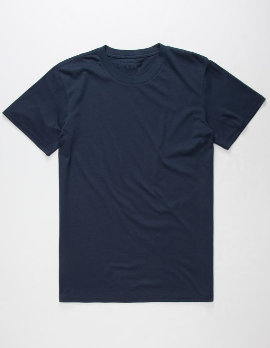 Recycle Polyester Blended Crew Neck T-shirt